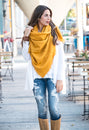 Hooded Long Scarf