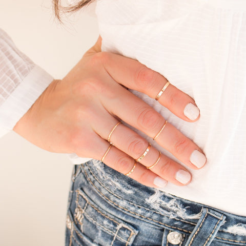 Glass Wood Ring | 4 Styles