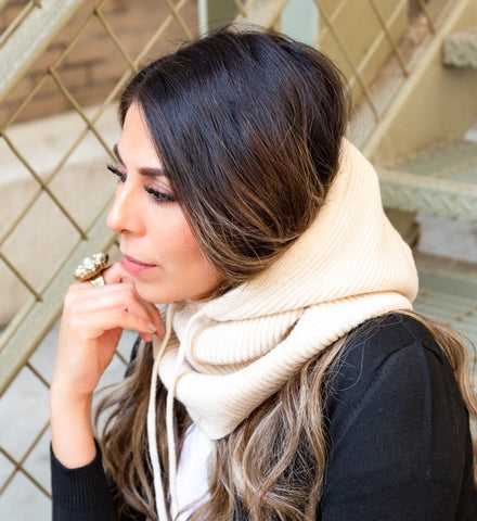 Leopard Tassel Scarf