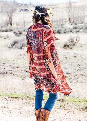 The Macy | Vintage Tribal Kimono