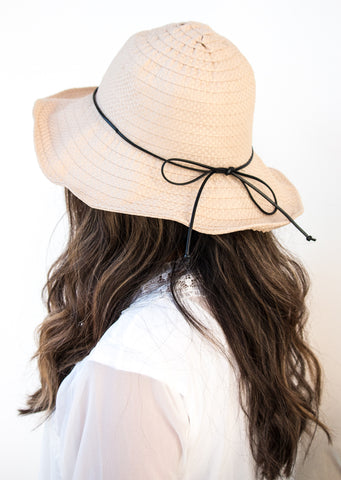 Foldable Beach Straw Hat | Wide Brim | 8 Colors
