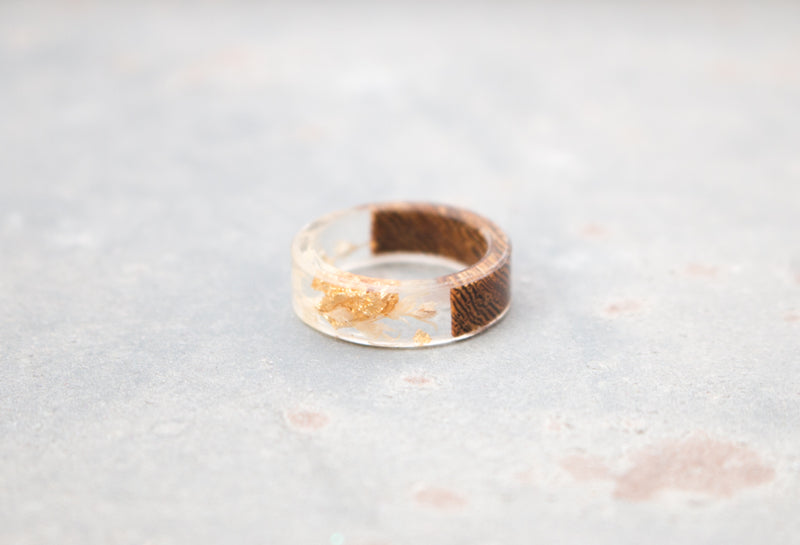 Glass Wood Ring | 4 Styles