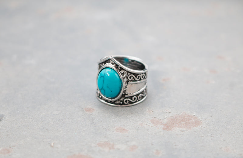 Vintage Turquoise Ring Collection