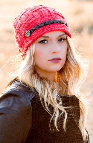 Floral & Lace Beanie