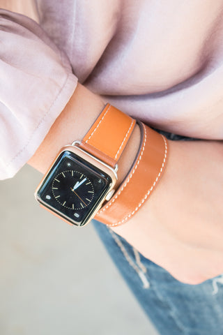 Sloane Leather Apple Watch Band