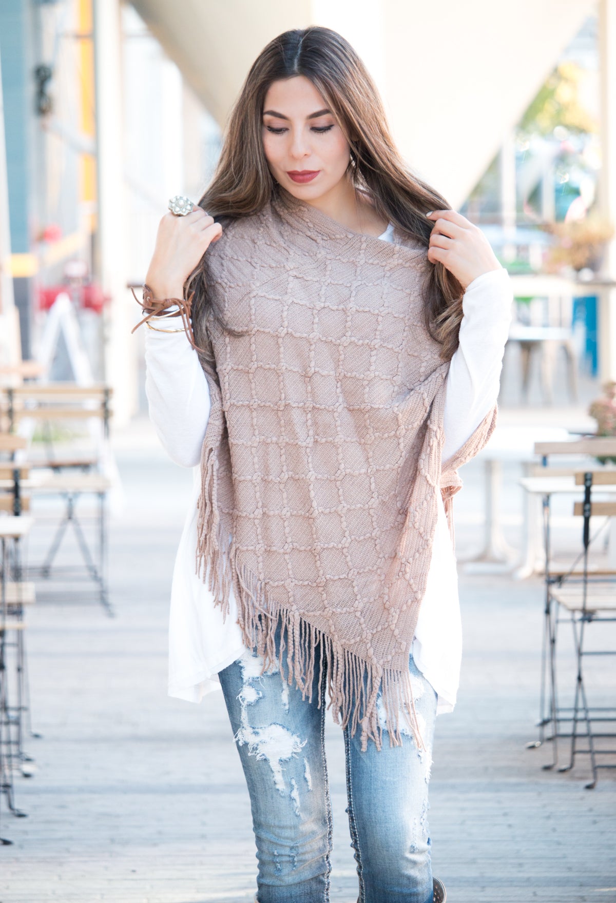 Knit Poncho Hipster Row Knit Poncho Hipster Row