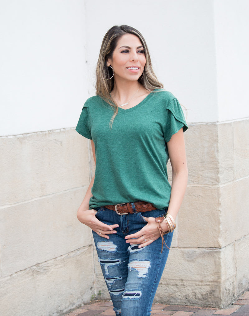 Tulip Sleeve T-Shirt