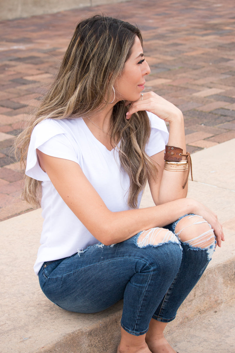 Tulip Sleeve T-Shirt