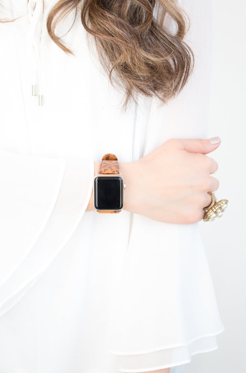 Claudia Leather Apple Watch Band