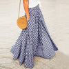 Pleated Lace & Chiffon Skirt