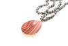 The Zoe Natural Stone Pendant Necklace