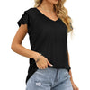 Ruffle Sleeve T-Shirt