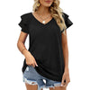 Ruffle Sleeve T-Shirt
