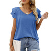 Ruffle Sleeve T-Shirt