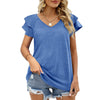 Ruffle Sleeve T-Shirt