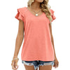 Ruffle Sleeve T-Shirt