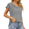 Ruffle Sleeve T-Shirt