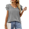Ruffle Sleeve T-Shirt