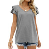 Ruffle Sleeve T-Shirt