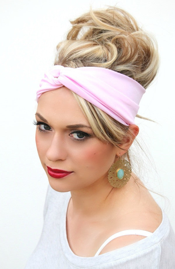 Cotton Twist Headbands | Solid Colors