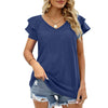 Ruffle Sleeve T-Shirt