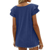 Ruffle Sleeve T-Shirt