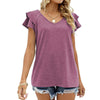 Ruffle Sleeve T-Shirt