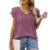 Ruffle Sleeve T-Shirt