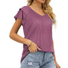 Ruffle Sleeve T-Shirt