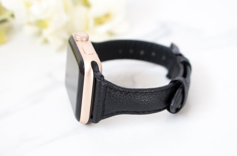 Skinny Leather Apple Watch Band