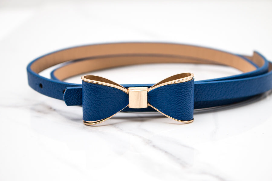 Bow Skinny Belt – Hipster Row display picture 3