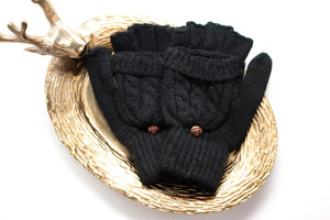 Wool Convertible Gloves | 6 Colors