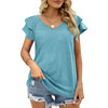 Ruffle Sleeve T-Shirt