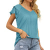 Ruffle Sleeve T-Shirt